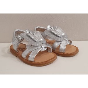 Zecchino D'oro Zecchino D'oro Sandalen met Vlinder ZIlver
