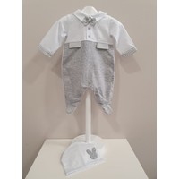 Marlu Marlu Babypakje met Mutsje Grijs