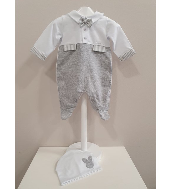 Marlu Marlu Babypakje met Mutsje Grijs