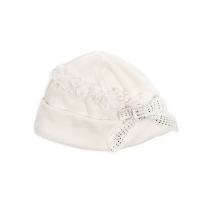 Monnalisa Monnalisa Mutsje Creme