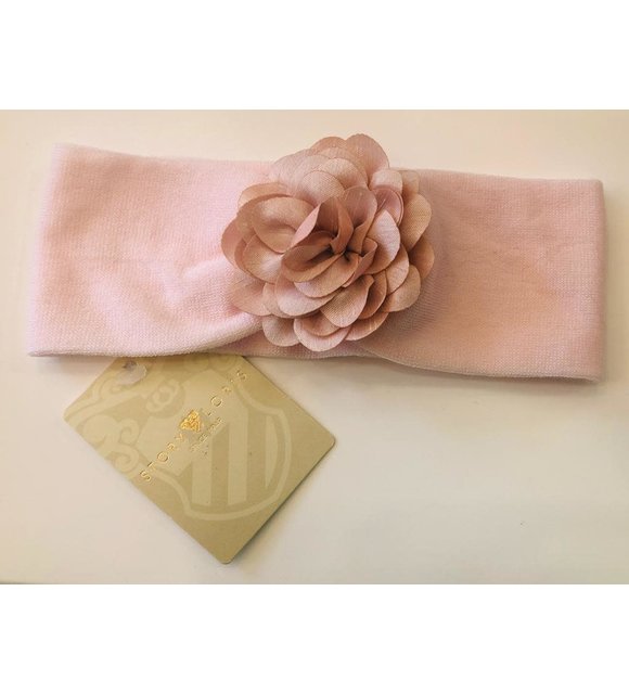 La Perla-Story Loris Story Loris Haarband met Chiffon Bloem Nude 23080