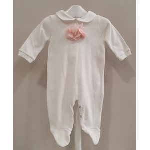 La Perla-Story Loris Story Loris Babypakje, Haarband en Sokjes Offwhite/Roze