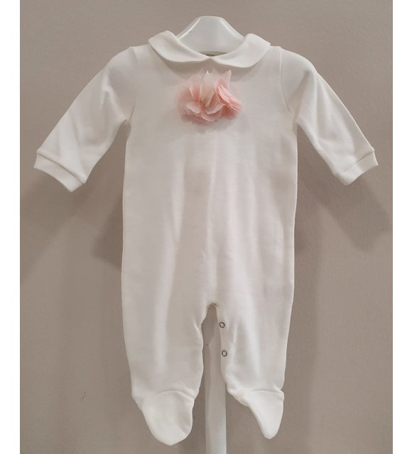 La Perla-Story Loris Story Loris Babypakje, Haarband en Sokjes Offwhite/Roze