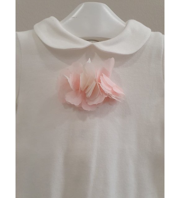 La Perla-Story Loris Story Loris Babypakje, Haarband en Sokjes Offwhite/Roze