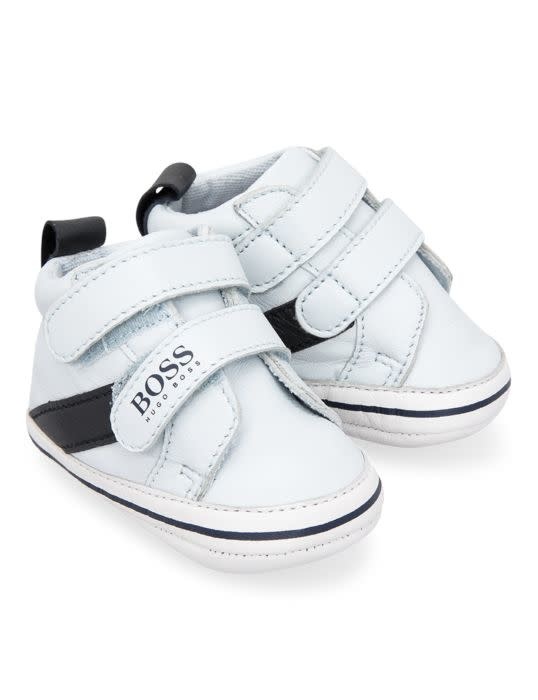 Hugo Boss Boss Baby Sneakers Licht Blauw - Poppedoll