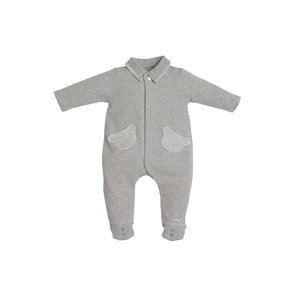 First First Babypakje met Berenzakjes Grijs