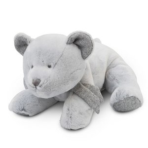 First First Knuffelbeer Grijs, 30 cm
