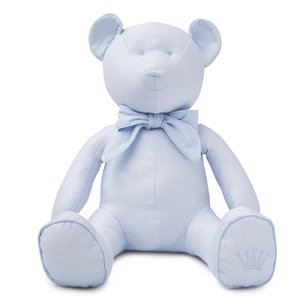 First First Teddybeer Blauw, 50 cm