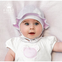 First First Zomerpakje met Beertje Roze/Wit