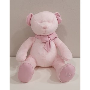 First First Muziekbeer Roze, 28 cm