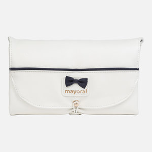 Mayoral Mayoral Verschoningsmatje Wit/Donkerblauw