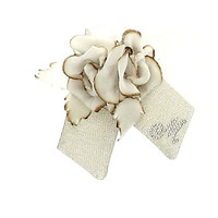 Monnalisa Monnalisa Haarband met Roos Creme