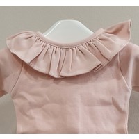 Babidu Babidu Romper met Kraag Roze