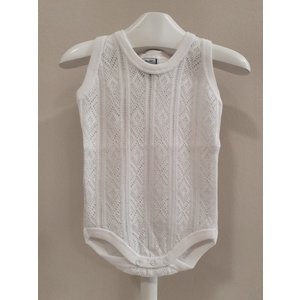 Babidu Babidu Romper Perle Wit