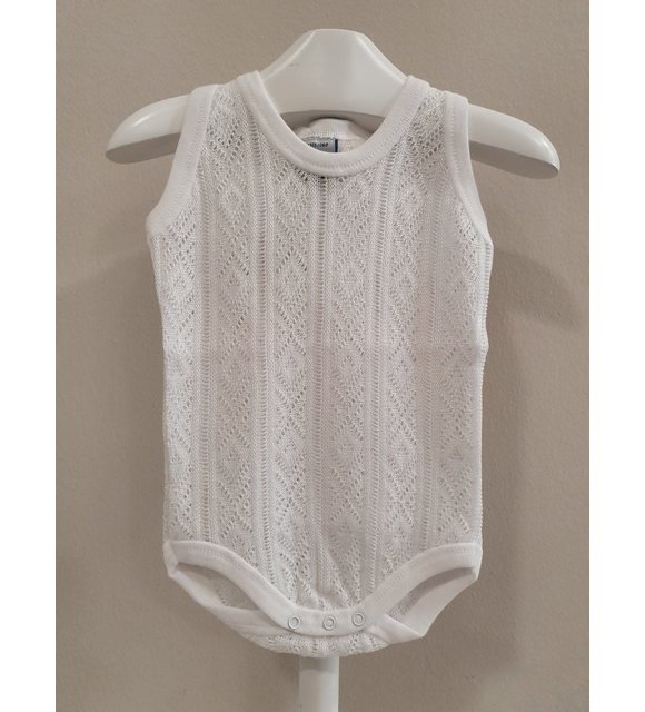 Babidu Babidu Romper Perle Wit