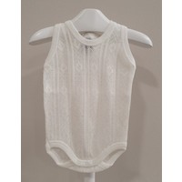 Babidu Babidu Romper Perle Creme