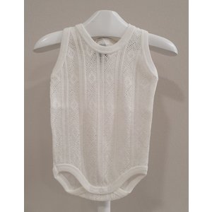 Babidu Babidu Romper Perle Creme