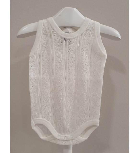 Babidu Babidu Romper Perle Creme