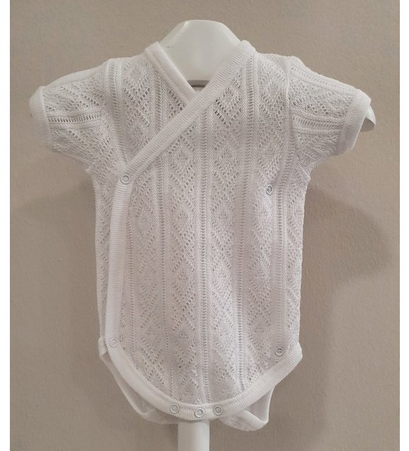 Babidu Babidu Romper Perle Wit