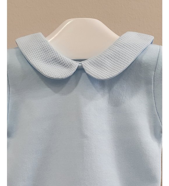 Babidu Babidu Romper met Kraagje Blauw