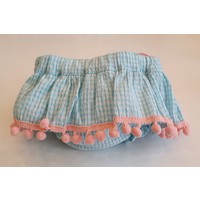 Phi Phi Geruite Bloomer Aqua/Roze