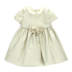 Monnalisa Monnalisa Jurk Sparkle met Roosjes