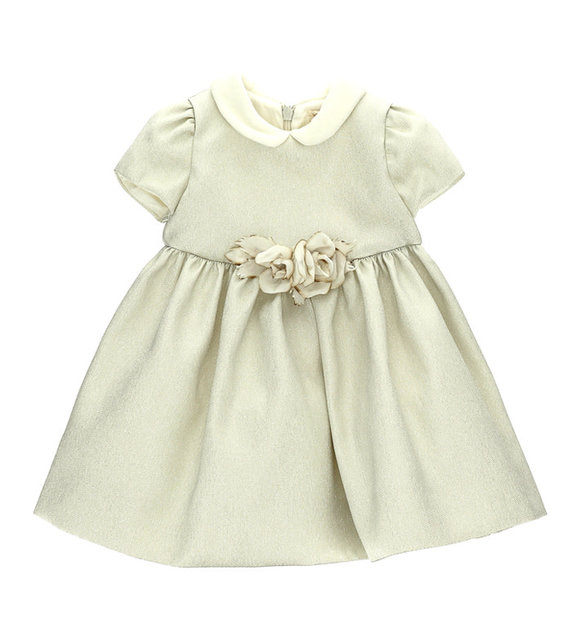 Monnalisa Monnalisa Jurk Sparkle met Roosjes