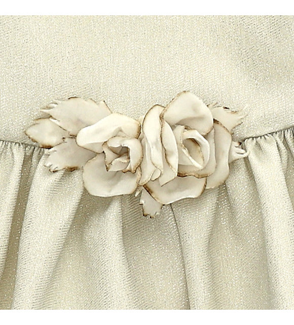 Monnalisa Monnalisa Jurk Sparkle met Roosjes