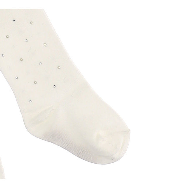 Monnalisa Monnalisa Maillot met Strass Offwhite