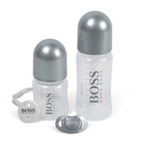 Hugo Boss Hugo Boss Cadeauset Fles, Speen, Clip en Doosje Zilver