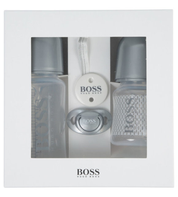 Hugo Boss Hugo Boss Cadeauset Fles, Speen, Clip en Doosje Zilver