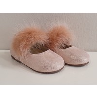 Babywalker Babywalker Ballerina's met Bontje Dusty Roze