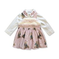 Balloon Chic Balloon Chic Jurk met Blouse Beertjes Balloon Chic Balloon Chic Jurk met Blouse Beertjes