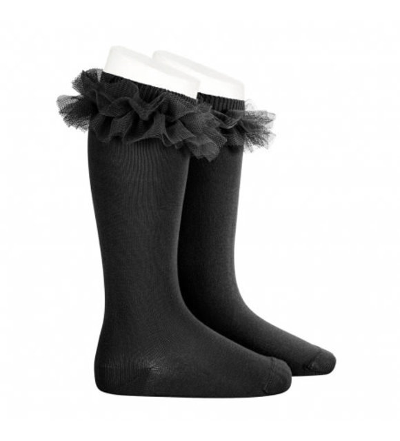 Condor Kniekousen met Tulle