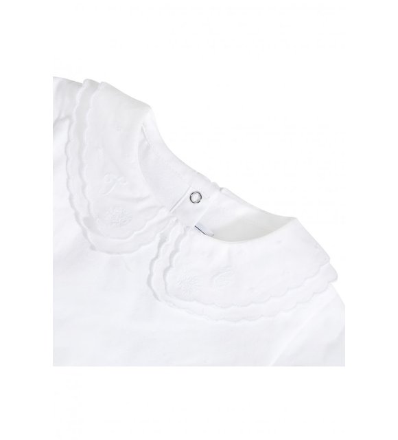 Tartine et Chocolat Tartine et Chocolat Romper met Kraagje Wit