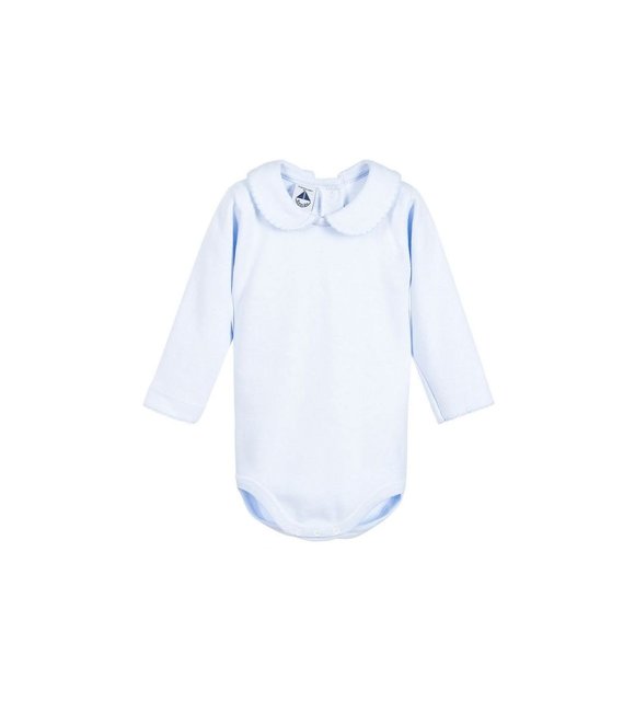 Babidu Babidu Romper met Kraagje Licht Blauw