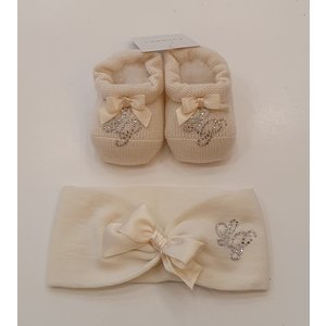 La Perla-Story Loris Haarband en sokjes met strass LP