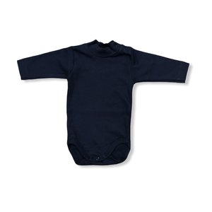 Babidu Romper met hoog kraagje donkerblauw