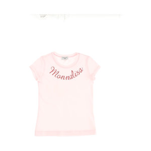 Monnalisa T-shirt met strass