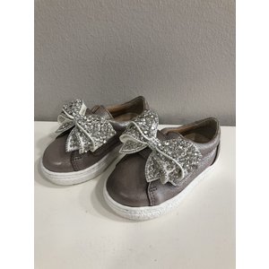 Eli Schoenen met strass strik bronze