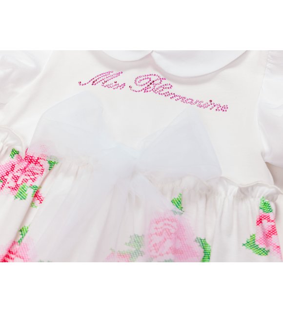 Miss Blumarine Zomerpakje met roosjes