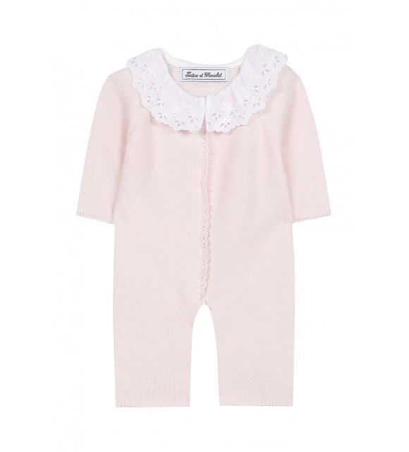 Tartine et Chocolat Babypakje gebreid met kraagje