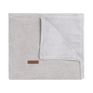 Baby's Only Wiegdeken teddy Sense kiezelgrijs