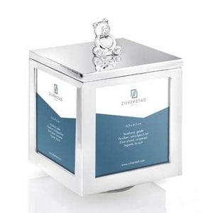 Zilverstad Fotokubus met beertje