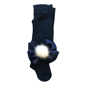 Meia Pata Maillot met strik en bontje