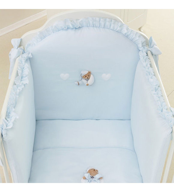 Nanan Nanan 4-delige Bedset Puccio Blauw