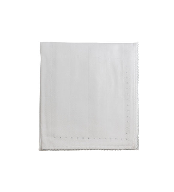 Baby Gi Hydrofiel doek wit/grijs