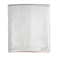 Baby Gi Hydrofiel doek wit/roze