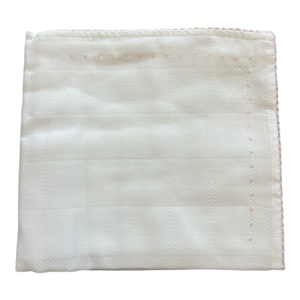 Baby Gi Hydrofiel doek wit/roze