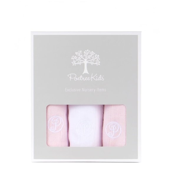 Poetree Hydrofiel doeken, 3 stuks